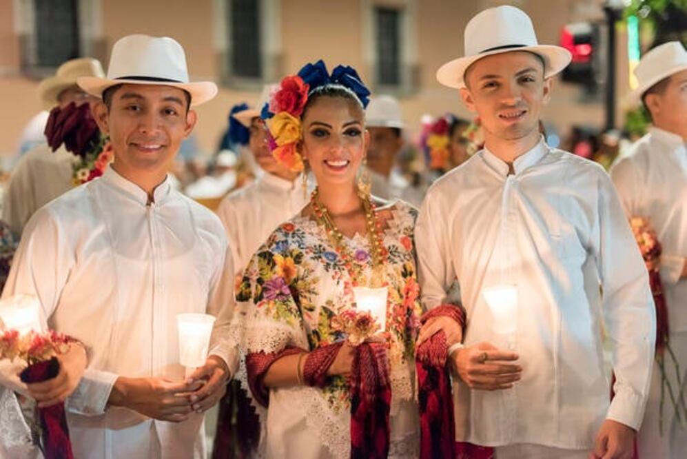 En Mérida, el programa de actividades abarca conciertos, teatro, danza y espectáculos de luces sobre los edificios principales. (Foto: Luis Sandoval)