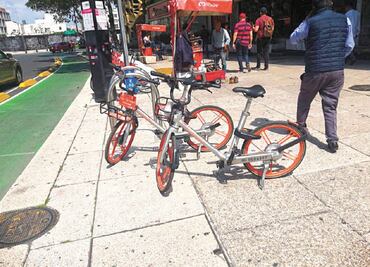 Semovi reasigna 2 mil 400 espacios que quitó a Mobike