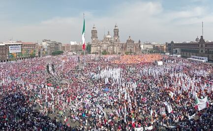 La presidenta Sheinbaum encabeza la celebración de los 7 años de la 4T; sigue aquí el minuto por minuto