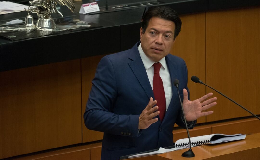 Líder de Morena en la Cámara de Diputados, Mario Delgado / ARCHIVO. EL UNIVERSAL