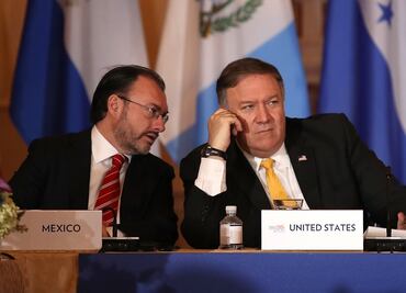Pompeo discutirá tema de la caravana de hondureños en México