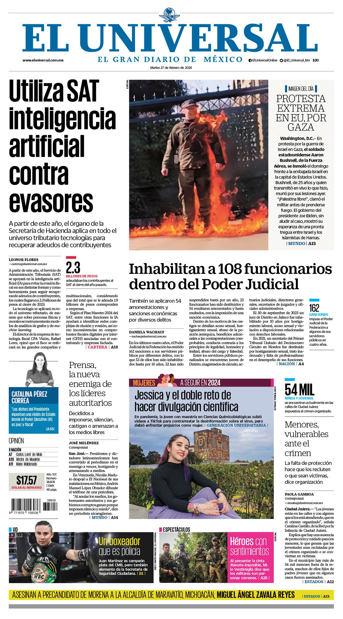 Portada impresa