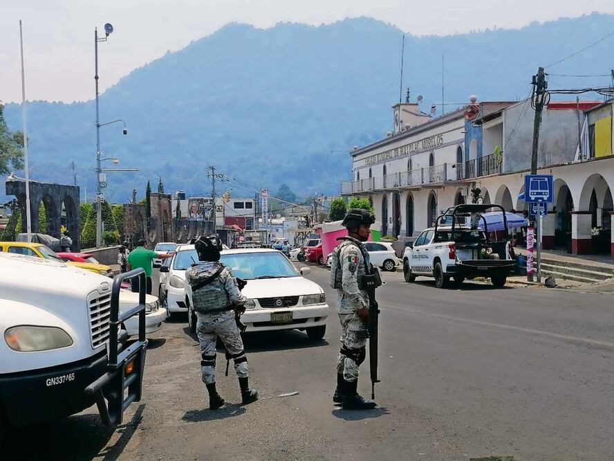 Este lunes llegaron 200 elementos de la Secretaría de la Defensa Nacional, Marina, Guardia Nacional y de la Comisión Estatal de Seguridad para rondines de vigilancia. Foto: Especial