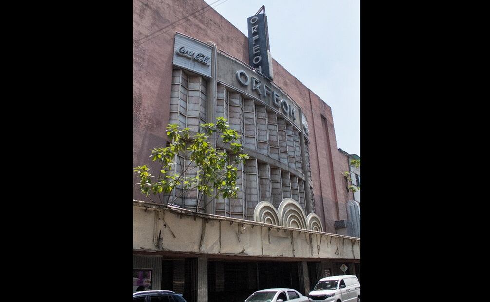 Art déco en la Ciudad de México. Cine Orfeón. Foto: Fernanda Zamora/EL UNIVERSAL