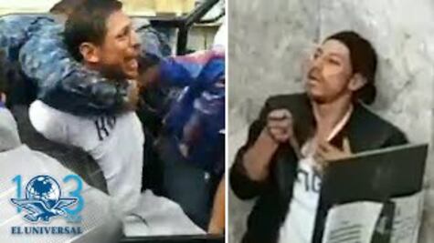 Hombre intenta suicidarse en palacio de gobierno de Pachuca