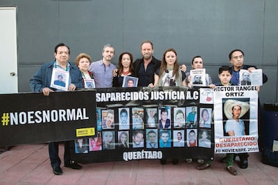 Sting se reúne con familiares de desaparecidos