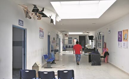 En la montaña de Guerrero, este hospital se cae a pedazos