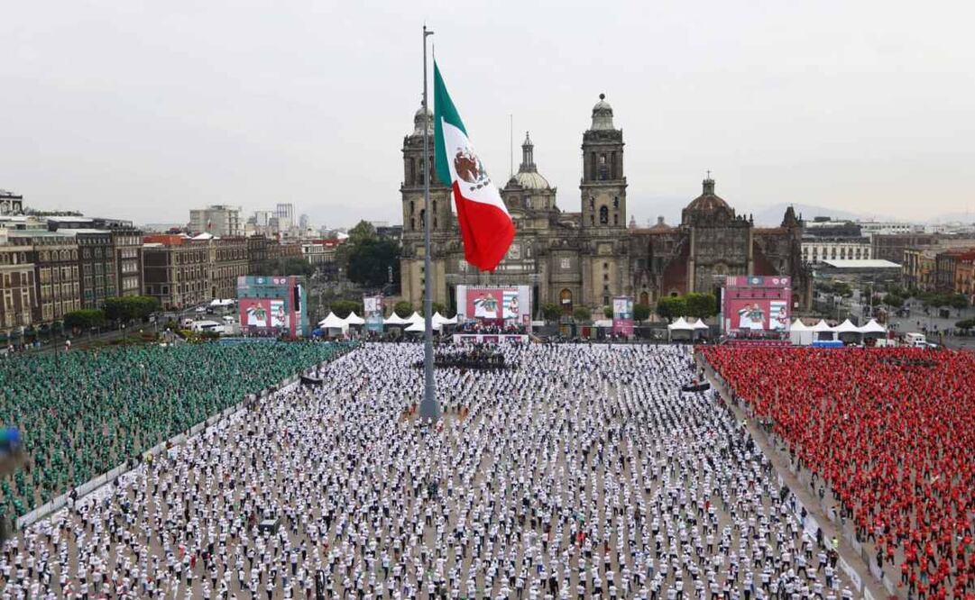 CDMX rompe Récord Guinness por Clase Masiva de Box en junio de 2022. Foto: X @DeporteCDMX