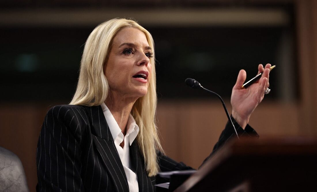 El Senado de Estados Unidos confirmó la nominación de Florida Pam Bondi como fiscal general en la Administración de Trump. (04/02/25) Foto: AFP
