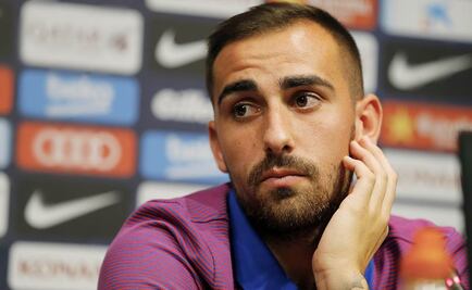 Barcelona presenta al delantero Paco Alcácer