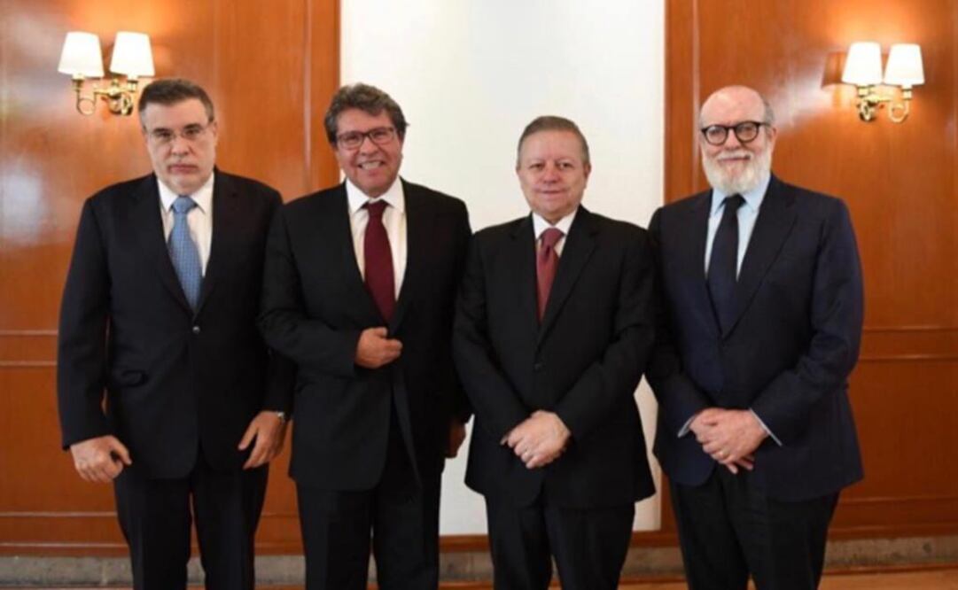 Ricardo Monreal y Arturo Zaldívar