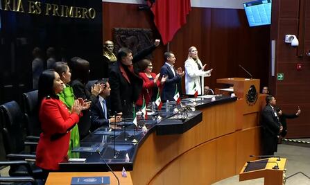 Confirman a Gerardo Fernández Noroña como presidente del Senado