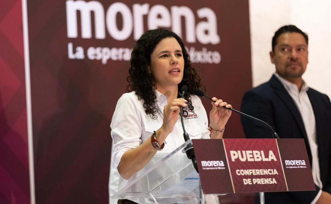Luisa María Alcalde, presidenta nacional de Morena. Foto: Especial
