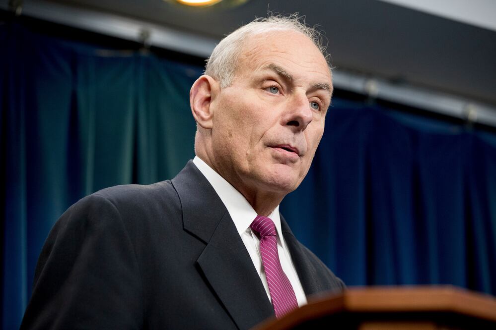 El secretario de Seguridad Nacional de Estados Unidos, John Kelly (Foto: AP)