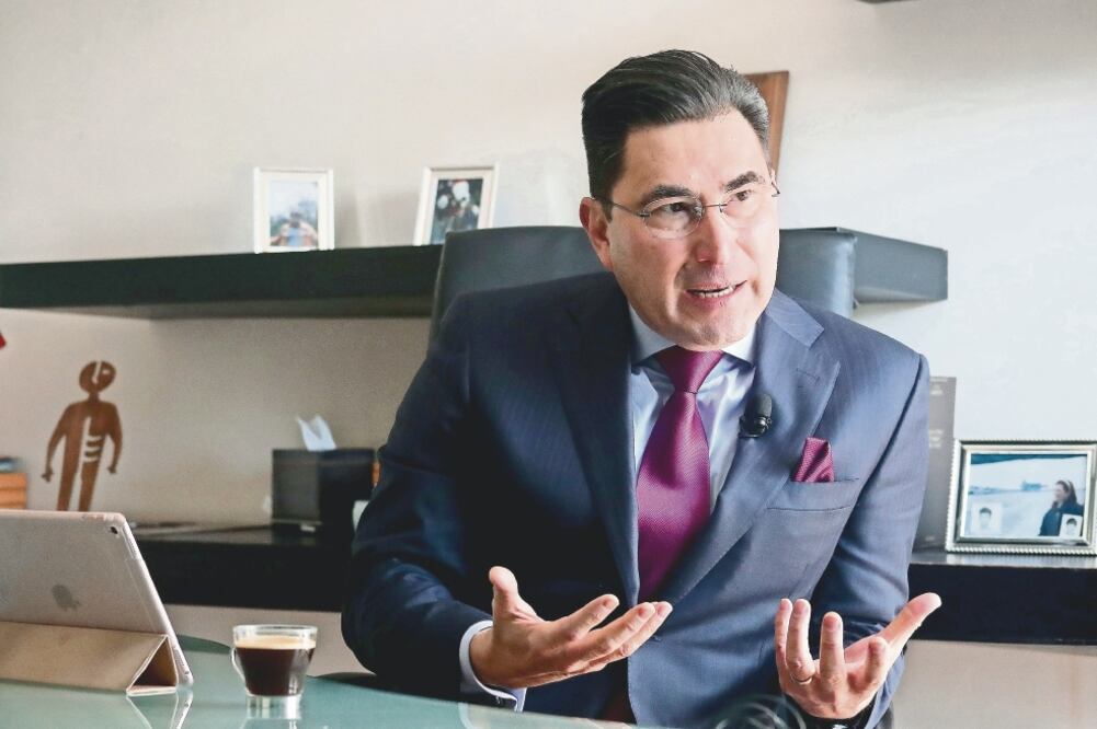 Fernando González Sánchez Ex subsecretario de Educación y yerno de Elba Esther Gordillo (ARIEL OJEDA. EL UNIVERSAL)