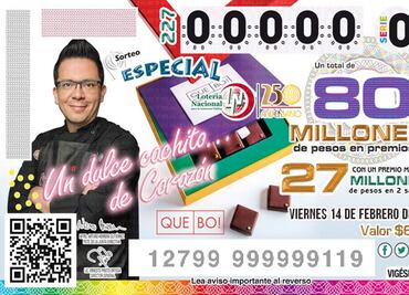 José Ramón Castillo se convierte en el primer chef en aparecer en los cachitos de Lotería