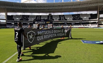 Botafogo protesta por volver a jugar en plena pandemia en Brasil