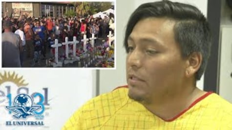 "Fue una imagen horrible y espero que nadie la viva", sobreviviente de tiroteo