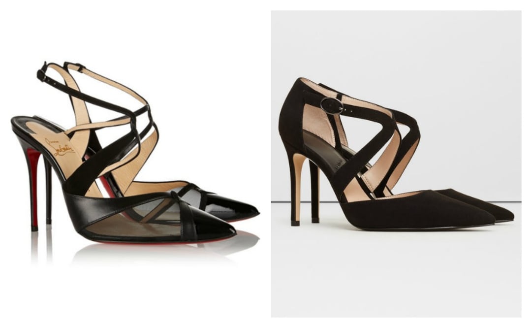 Zapatillas con tiras LOUBOUTIN $18,206.80 | Zapatillas con tiras MANGO $999.00