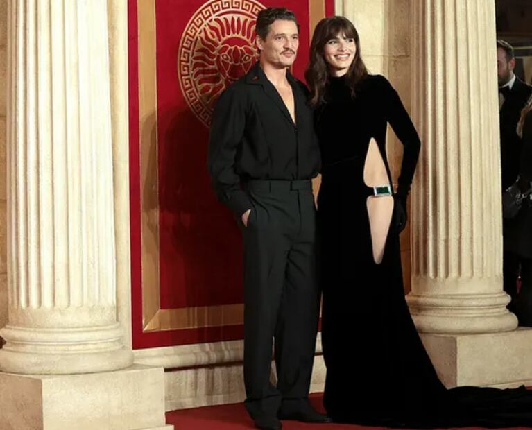 Pedro Pascal y su hermana Lux Pascal en el estreno de "Gladiator II". Foto: Millie Turner/Invision/AP.