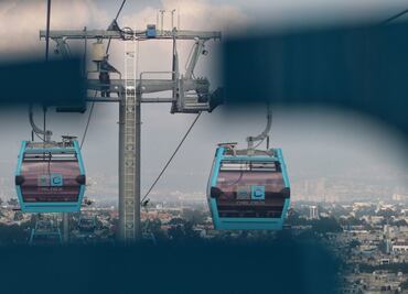 Cablebús Línea 2 suspende servicio por lluvia