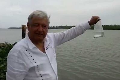 "No me enojo porque me llamen peje": López Obrador 