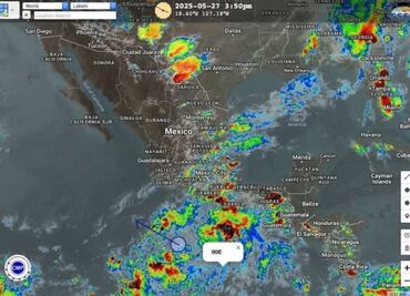 Primer ciclón tropical podría formarse en las próximas horas frente a Guerrero y Michoacán; cierran navegación en Huatulco