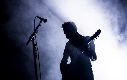 El baterista Sam Fogarino, el gran ausente en el concierto de Interpol