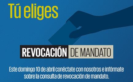 Así será la cobertura de EL UNIVERSAL este domingo para la consulta de revocación