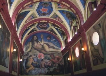 Detectan daño en murales de Rivera en Chapingo