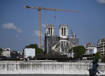Estos son los avances de reconstrucción en Notre Dame, a dos años del incendio