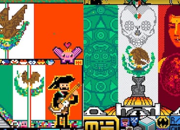 El ajolote y Sor Juana destacan en el Mural de Reddit Place