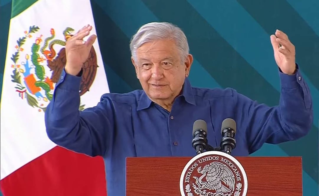 El Presidente explicó que, al contar con el derecho de vía, solo es cosa de arreglar los rieles. Foto: captura de pantalla