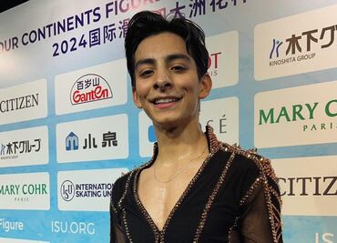 Donovan Carrillo termina entre los mejores del mundo en el Abierto Asiático de Patinaje