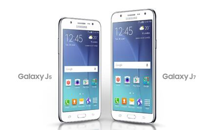 Los Galaxy J5 y J7 llegan a México