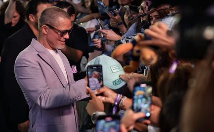 Brad Pitt acelera corazones en la CDMX; presenta su nueva película "F1"