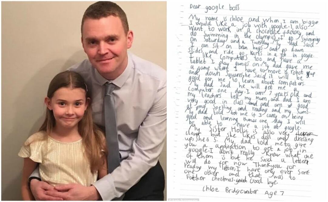 La carta de Pichai fue subida por el mismo padre de la niña a su cuenta de LinkedIn y sería en esta plataforma donde se viralizaría