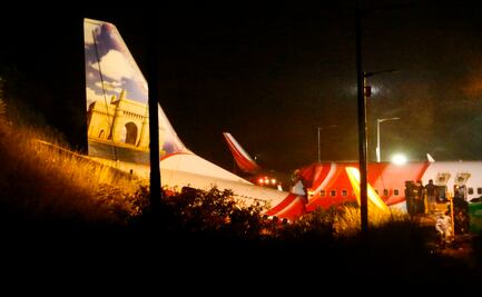 Lo que sabemos del avión que se partió en dos al aterrizar en India 