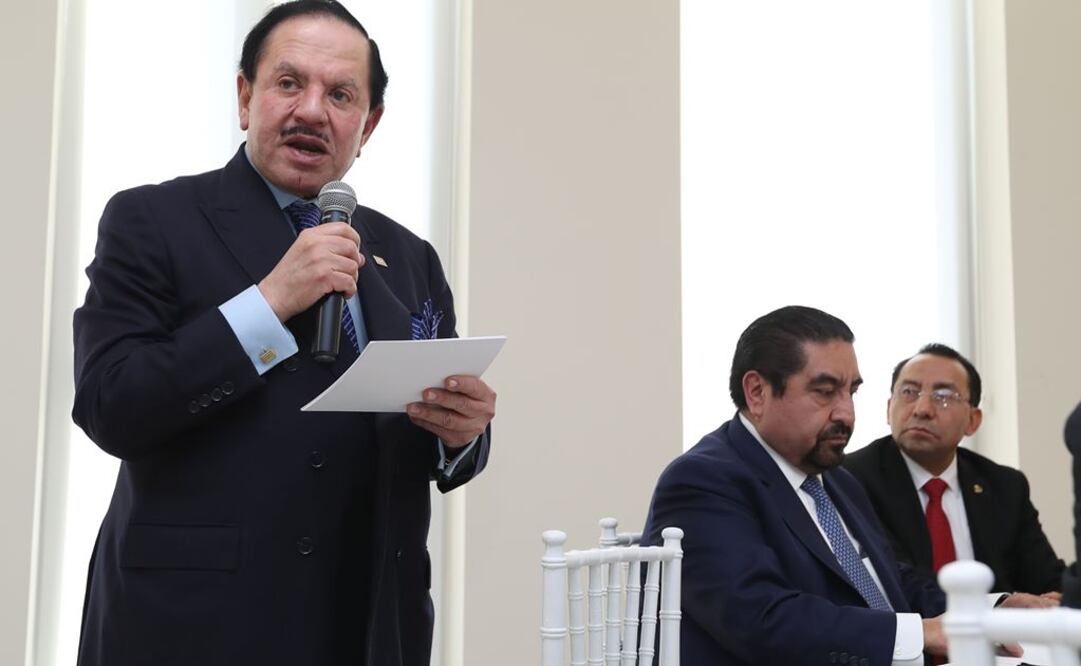 El Presidente Ejecutivo y del Consejo de Administración de EL UNIVERSAL, Licenciado Juan Francisco Ealy Ortiz. (Foto: Berenice Fregoso / EL UNIVERSAL)