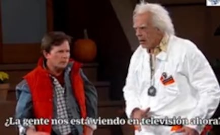 "Parece que el 2015 apesta", Marty McFly
