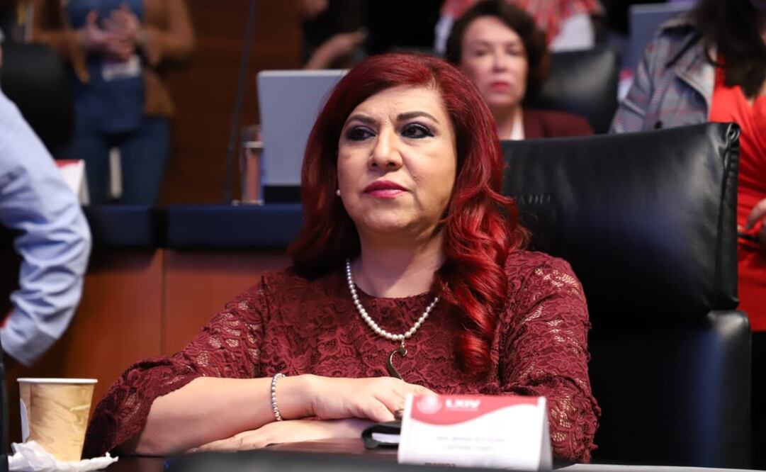 Senadora de Morena, Soledad Luévano Cantú, quien propuso eliminar la separación Iglesia-Estado / Tomada de Twitter @MorenaSenadores