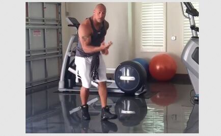 "La Roca" comparte su baile en Instagram