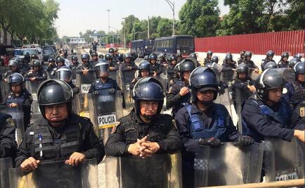 Resguardan San Lázaro por presencia de maestros
