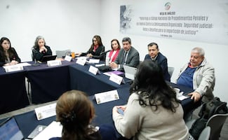 Especialistas discuten en el Senado pros y contras de establecer "jueces sin rostro"; advierten riesgo a grupos vulnerables