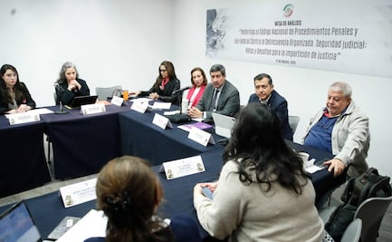 Especialistas discuten en el Senado pros y contras de establecer "jueces sin rostro"; advierten riesgo a grupos vulnerables