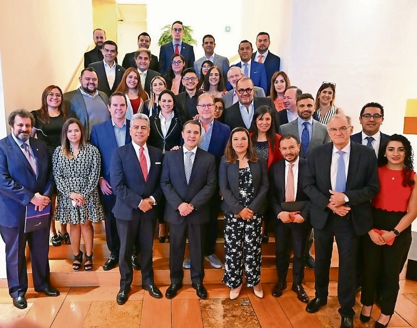 Alejandra del Moral sostuvo un encuentro con representantes del Consejo de la Comunicación en la CDMX. Foto: Especial