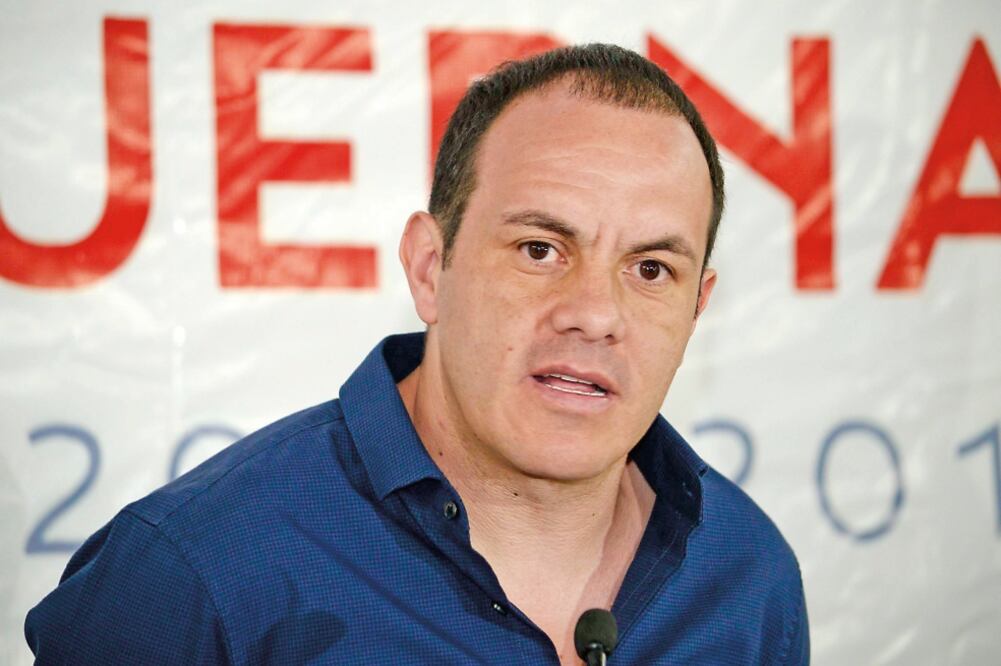 La escolta militar de Cuauhtémoc Blanco iba con él a todos sus actos de gobierno e incluso a los entrenamientos que tuvo con el América (Archivo. EL UNIVERSAL)
