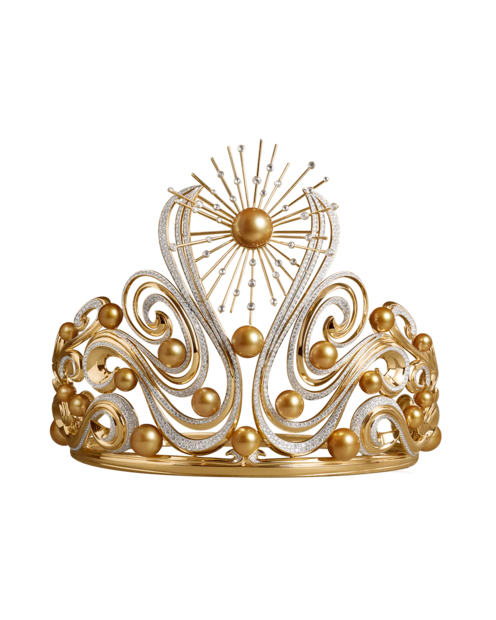 "Lumière de l'Infini", corona de Miss Universo 2025, hecha por la casa filipina Jewelmer. Foto: Jewelmer