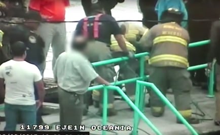 Detienen a presunto feminicida; se escondía en el desagüe