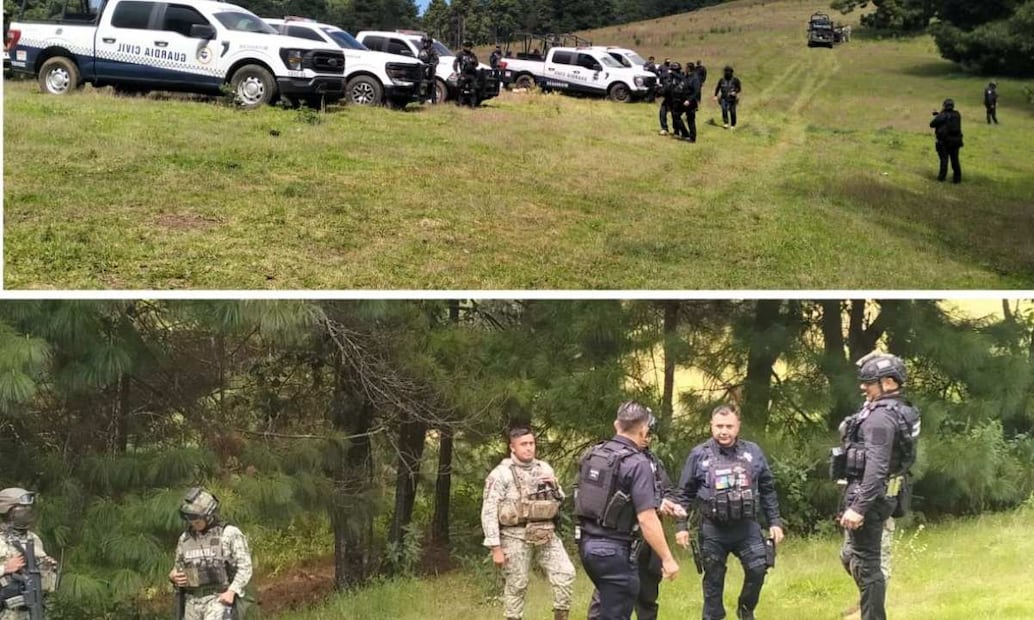 Los criminales, en su huida abandonaron dos vehículos y una motocicleta.
Foto: Especial.